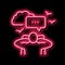 comfort people value neon glow icon illustration