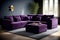 The Comfort Zone A Realistic Snapshot of a Sofa s Allure.AI Generated