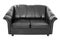 Comfortable black sofa