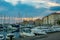 Comfortable boats and yachts in harbour of Piran, Slovenia