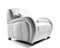A comfortable, luxurious and stylish single-seater armchair.