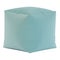 Comfortable pouffe on white background. Clipping path included.