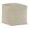 Comfortable pouffe on white background. Clipping path included.