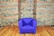 Comfortable and stylishly designed blue office chair
