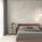 Comfy and Elegant Bedroom. Stylish Interior. Luxury Mockup