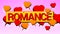 Comic amorous romantic concept