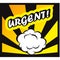 Comic book background Urgent! sign Card Pop Art office stamp