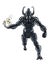 Comic book illustrated cosmic horned cyborg creature character