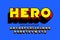 Comic book SuperHero style font