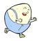 comic cartoon humpty dumpty egg character