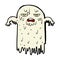 comic cartoon slimy ghost