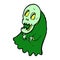 comic cartoon spooky ghoul