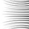 Comic horizontal curved speed lines background