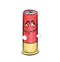 Comic internet meme illustration of Shotgun bullet