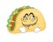 Comic internet meme illustration of Taco