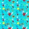 Comic seamless pattern for Valentine Day