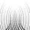 Comic verticall curved speed lines background