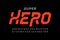 Comics Super Hero style font