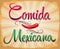 Comida Mexicana - mexican food spanish text