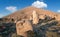 Commagene statues on the summit of Mount Nemrut in Adiyaman, Turkey