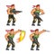 Commando Knife Attack Game Sprite