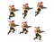 Commando Running Game Sprite