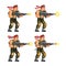 Commando Shooting Game Sprite