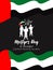 Commemoration day of the UAE Martyr`s Day. 30 november. translate from arabic: Martyr Commemoration Day.