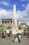 Commemoration monument on Dam Square, Amsterdam, Netherlands