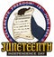 Commemorative Button with Emancipation Proclamation for Juneteenth Celebration, Vector Illustration