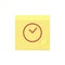 Comment message note task temp time icon