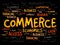 COMMERCE word cloud