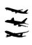 Commercial Aircraft symbol shadow