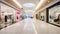 Commercial Elegance - interior of hallway in shopping mall