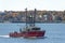 Commercial fishing boat Eagle in New Bedford outer harbor