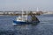 Commercial fishing boat Madison III starting fishing trip