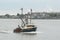 Commercial fishing boat Silverfox nearing New Bedford