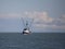 Commercial fishing trawler in Southeast Alaska