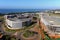 Commercial Urban Coastal Landscape Against Blue Durban City Skyline