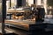 Commercialgrade espresso machines with builtin gri