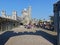 The commercialised courtyard of the ancient Blackrock Castle on in the outskirts of Cork City in Ireland.