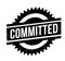 Committed rubber stamp