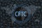 Commodity Futures Trading Commission CFTC inscription on a dark background and a world map