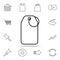 commodity tag icon. Detailed set of simple icons. Premium graphic design. One of the collection icons for websites, web design,