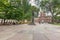 Commodore John Barry Statue behind Independence Hall