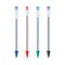Common colored ballpoint pens set