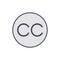 Common copy copyright creative restriction right icon