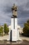 Common grave of soldiers of division 308. Volgograd, Russia