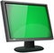 Common LCD flat panel black monitor