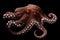 Common octopus Octopus vulgaris. Wildlife animal. Neural network AI generated